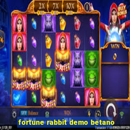 fortune rabbit demo betano